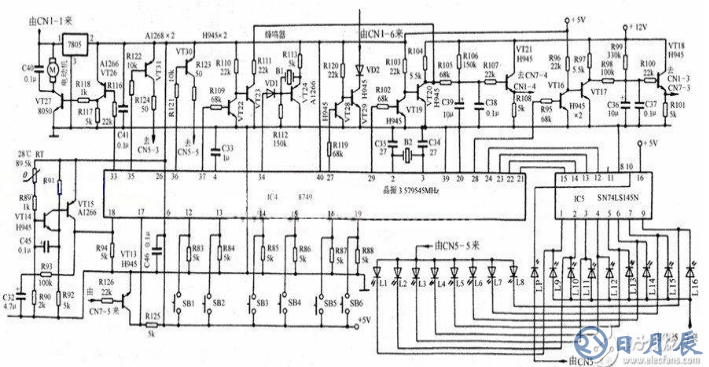 美的電磁爐電路圖大全（六款美的電磁爐電路設計原理圖詳解）