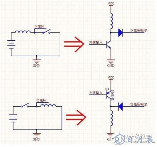 升壓型DC-DC轉(zhuǎn)換電路工作原理