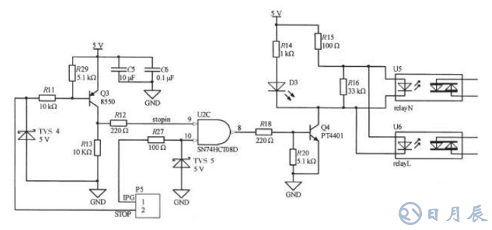 基于STM32的2μm高功率激光醫(yī)療儀的系統(tǒng)電路和原理圖