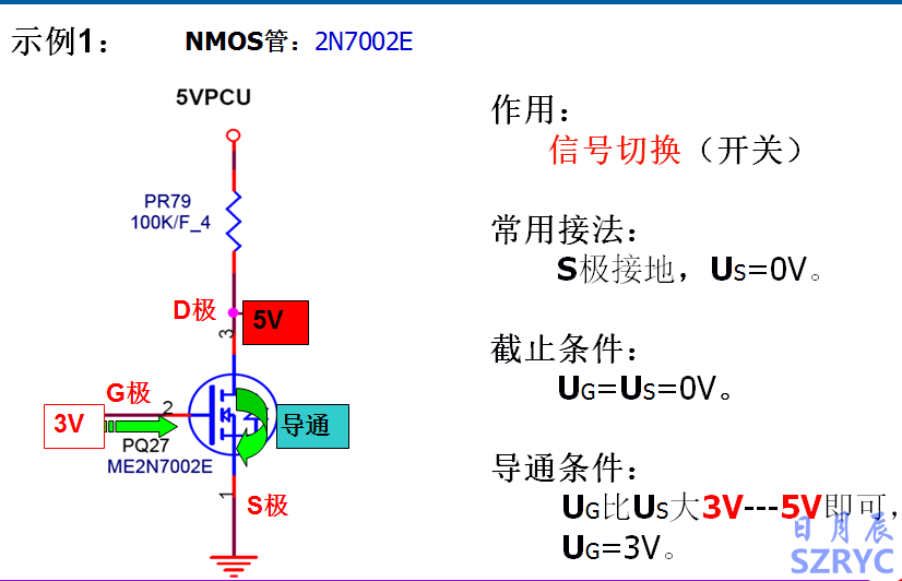 10天電子入門-MOS管